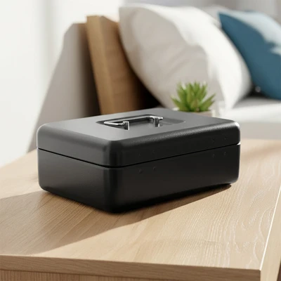 Gambar Odi Cash Box 18x25x9 cm CB0302K - Hitam