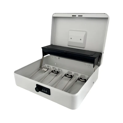 Gambar Odi Cash Box Dengan Tempat Koin 30x24x9 cm - Putih