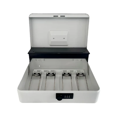 Gambar Odi Cash Box Dengan Tempat Koin 30x24x9 cm - Putih