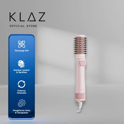 Gambar Klaz Esme Sisir Blow Dryer 1000 Watt - Pink