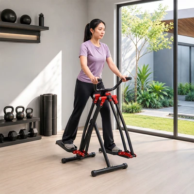 Gambar Kinetic Air Walker 2 Ways - Hitam/Merah