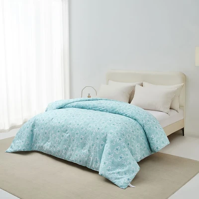 Gambar Informa 170x210 cm Bed Cover Microfiber Ediyth - Biru