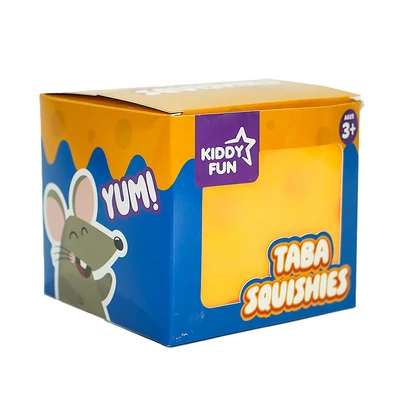 Gambar Kiddy Fun Taba Squishy Cheese Block - Kuning