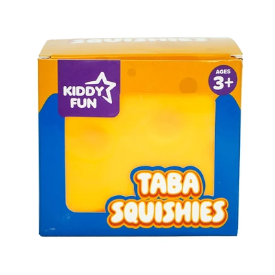 Gambar Kiddy Fun Taba Squishy Cheese Block - Kuning