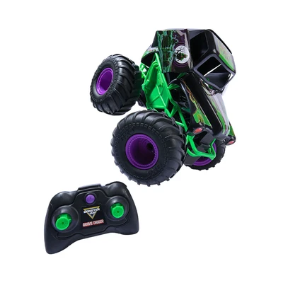 Gambar Monster Jam Smash Bash Grave Digger Remote Control 1:15 - Mix