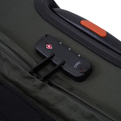 Gambar Supercase Rover Koper Polyester TSA Lock 20 Inch - Hijau