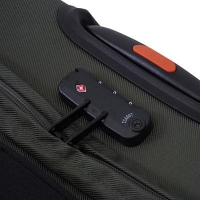 Gambar Supercase Rover Koper Polyester TSA Lock 24 Inch - Hijau