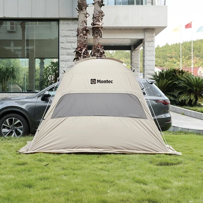Gambar Montec Tenda Mobil Door Side - Cokelat Coffee