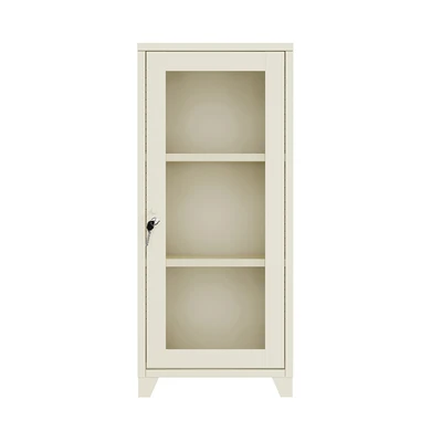 Gambar Stora Nara Kabinet Besi 3 Tingkat 40x35x91 cm - Putih