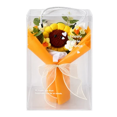 Gambar Pretty Missy Flower Bouquet Sunflower Medium - Oranye