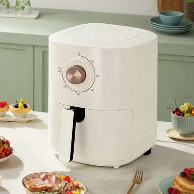 Gambar Kris Air Fryer Manual 2.8 Liter 600 Watt - Putih