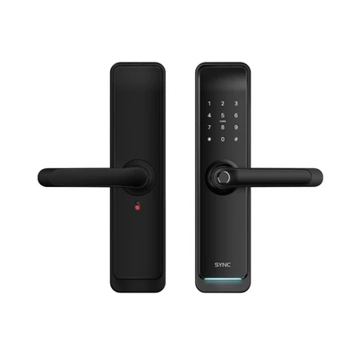 Gambar Krisbow Sync Smart Digital Door Lock Mortise Prime - Hitam