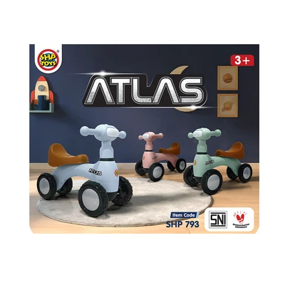 Gambar Shp Toys Atlas Ride On Bike - Pink