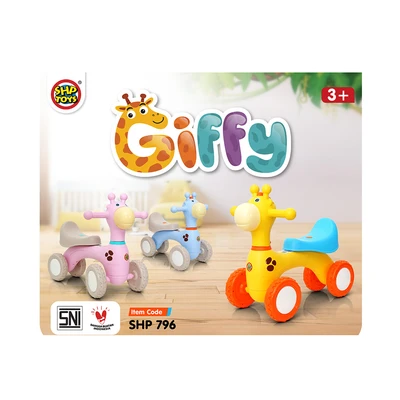Gambar Shp Toys Giffy Ride On Bike - Pink