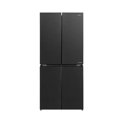 Gambar Hisense Kulkas 4 Pintu Side By Side 467 Liter RQ588N4IBN - Abu-Abu Tua