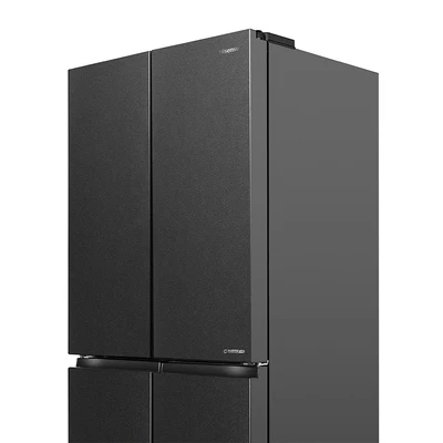 Gambar Hisense Kulkas 4 Pintu Side By Side 467 Liter RQ588N4IBN - Abu-Abu Tua