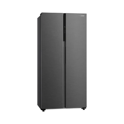 Gambar Toshiba Kulkas 4 Pintu Side By Side 460 Liter GR-RS600WI-PMF - Abu-Abu