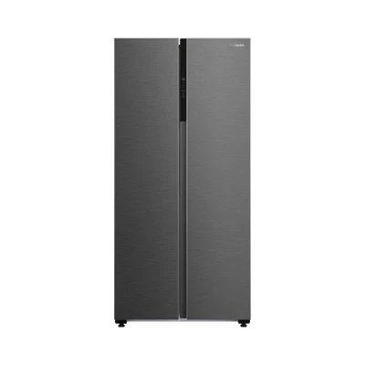 Gambar Toshiba Kulkas 4 Pintu Side By Side 460 Liter GR-RS600WI-PMF - Abu-Abu