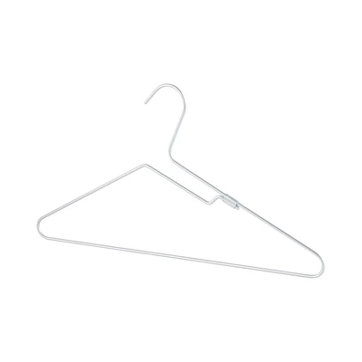 Gambar Stora Hanger Baju Basic Aluminium Curve 41 cm Set 5 pcs - Silver