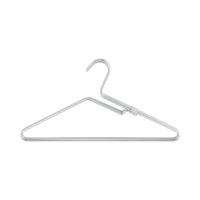 Gambar Stora Hanger Baju Basic Aluminium Curve 41 cm Set 5 pcs - Silver