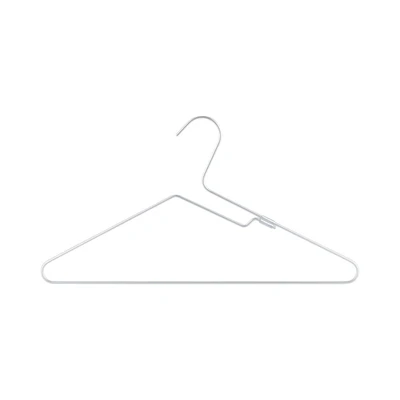 Gambar Stora Hanger Baju Basic Aluminium Curve 41 cm Set 5 pcs - Silver