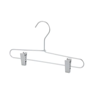 Gambar Stora Hanger Celana Klip Aluminium 30 cm Set 3 pcs - Silver