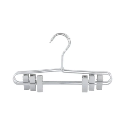 Gambar Stora Hanger Celana Klip Aluminium 30 cm Set 3 pcs - Silver