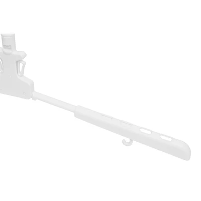 Gambar Stora Hanger Baju Portabel Plastik 38 cm Set 2 pcs - Putih