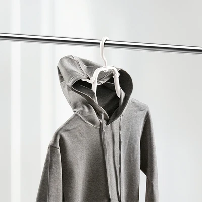 Gambar Stora Hanger Hoodie Plastik 47.5 cm - Putih