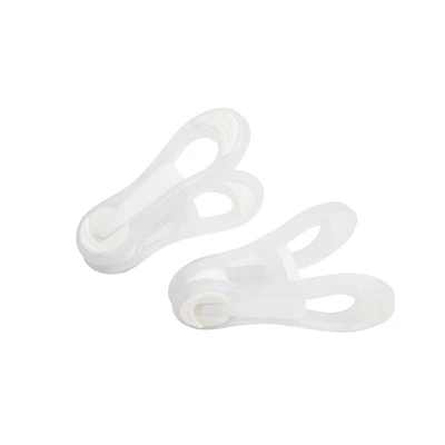 Gambar Stora Jepitan Jemuran Soft Plastik Set 20 Pcs - Putih