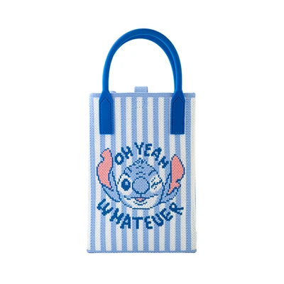 Gambar Disney Tas Selempang Anak Stitch - Biru/Putih