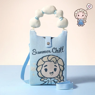 Gambar Disney Tas Selempang Anak Frozen - Biru