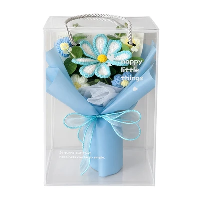 Gambar Pretty Missy Flower Bouquet Daisy Medium - Biru