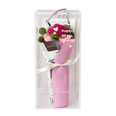 Gambar Pretty Missy Flower Bouquet Rose - Pink Fuchsia