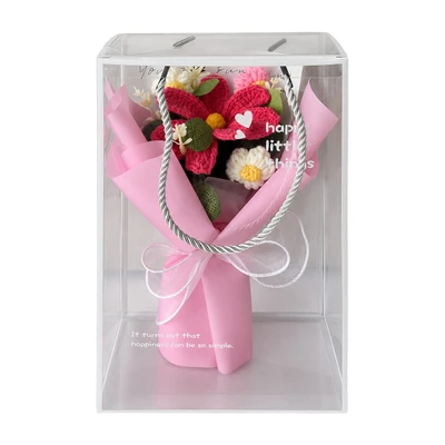Gambar Pretty Missy Flower Bouquet Daisy Medium - Pink