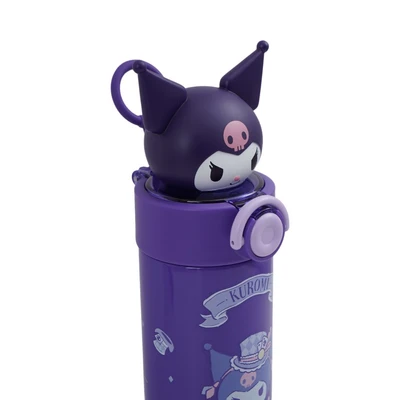 Gambar Sanrio Kuromi Botol Vacuum Flask Stainless Steel 316 450 ml - Ungu