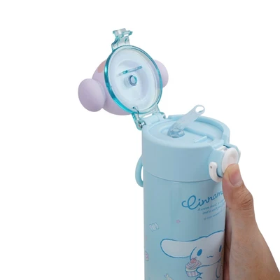 Gambar Sanrio Cinnamoroll Botol Vacuum Flask Stainless Steel 316 450 ml - Biru