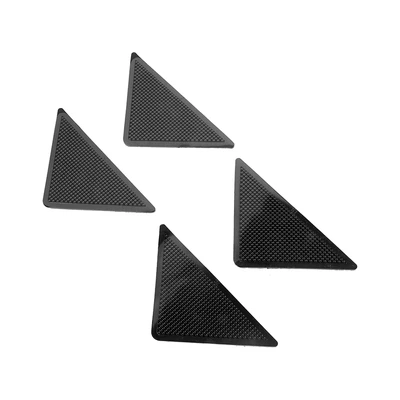 Gambar Maxbuilt Bantalan Karpet Anti-Slip 11x11x15 cm Set 4 pcs - Hitam