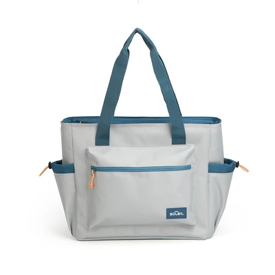 Gambar Soleil Tas Pendingin 16 Liter - Abu-Abu/Biru