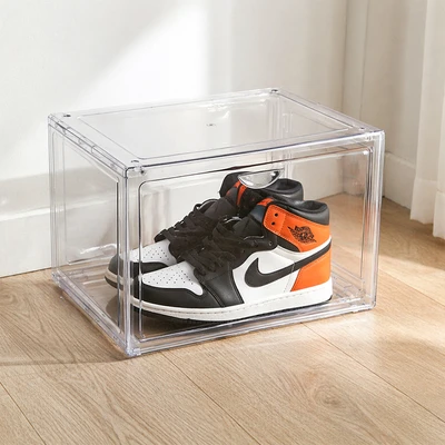 Gambar Stora Kotak Sepatu Double Door 36x28x20 cm Transparan