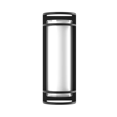 Gambar Informa Leo Lampu Dinding Indoor & Outdoor IP65 15.7x11.8x42.6 cm - Hitam
