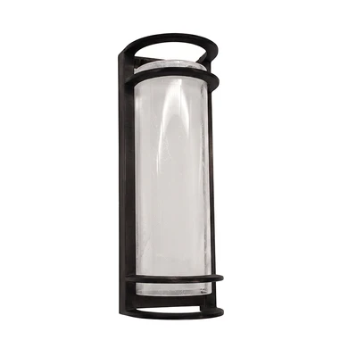 Gambar Informa Leo Lampu Dinding Indoor & Outdoor IP65 15.7x11.8x42.6 cm - Hitam