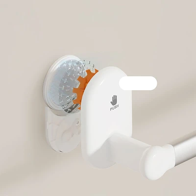 Gambar Informa Arlo Gantungan Handuk Dinding Suction Dengan Hook - Putih