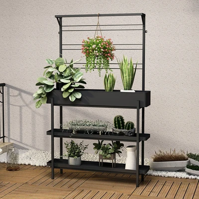 Gambar Soleil Nana Rak Tanaman - Hitam