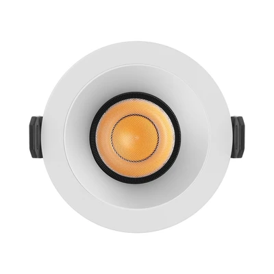 Gambar Krisbow Lampu Downlight LED Inbow Frontside Adjustable 5 Watt Warm White - Putih