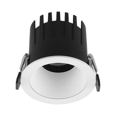 Gambar Krisbow Lampu Downlight LED Inbow Frontside Adjustable 7 Watt Warm White - Putih