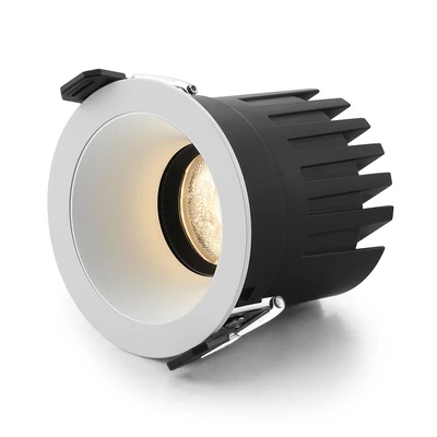 Gambar Krisbow Lampu Downlight LED Inbow Frontside Adjustable 10 Watt Neutral White - Putih