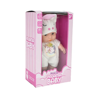 Gambar Pretty Missy Boneka Bayi Pajama Unicorn - Putih