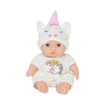 Gambar Pretty Missy Boneka Bayi Pajama Unicorn - Putih