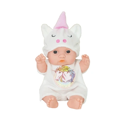 Gambar Pretty Missy Boneka Bayi Pajama Unicorn - Putih
